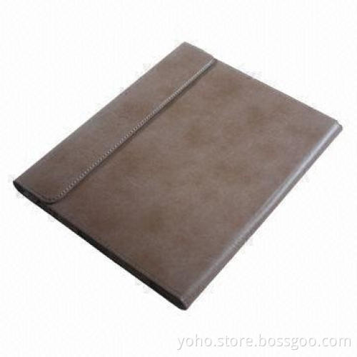 PU Leather Case for iPad 2/3, Two Different Degrees to be Stand, with Good Texture